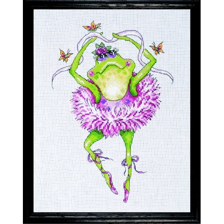 Design Works Counted Cross Stitch Kit 7"X10"-Frog Dancer (14 Count)