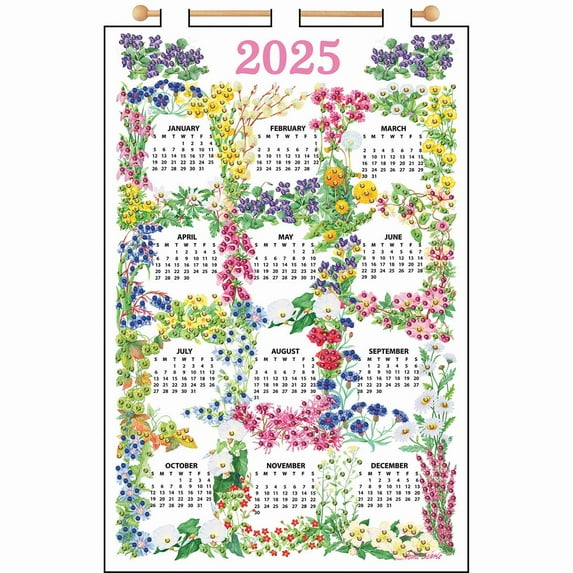 Design Works™ Floral Calendar Felt & Sequin Kit