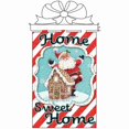 thumbnail image 1 of Design Works™ Gingerbread Santa Kit & Hanger Felt & Sequin Kit, 1 of 1