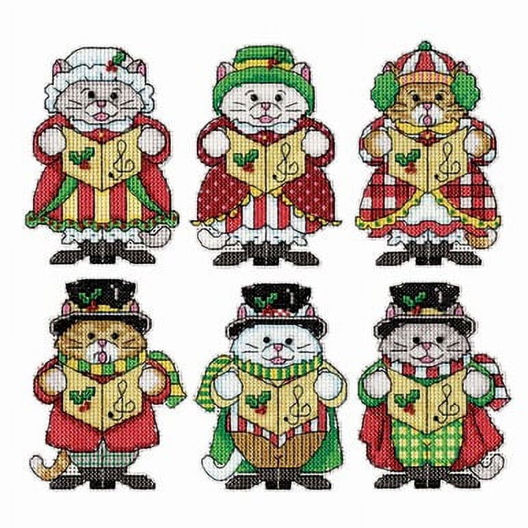  Leisure Arts Cross Stitch Holiday Ornaments Galor Cross Stitch  Book- Cross Stitch Pattern Kits from Snowmen to Elves to Woodland  Creatures, 98 Christmas Cross Stitch Ornaments to Design.