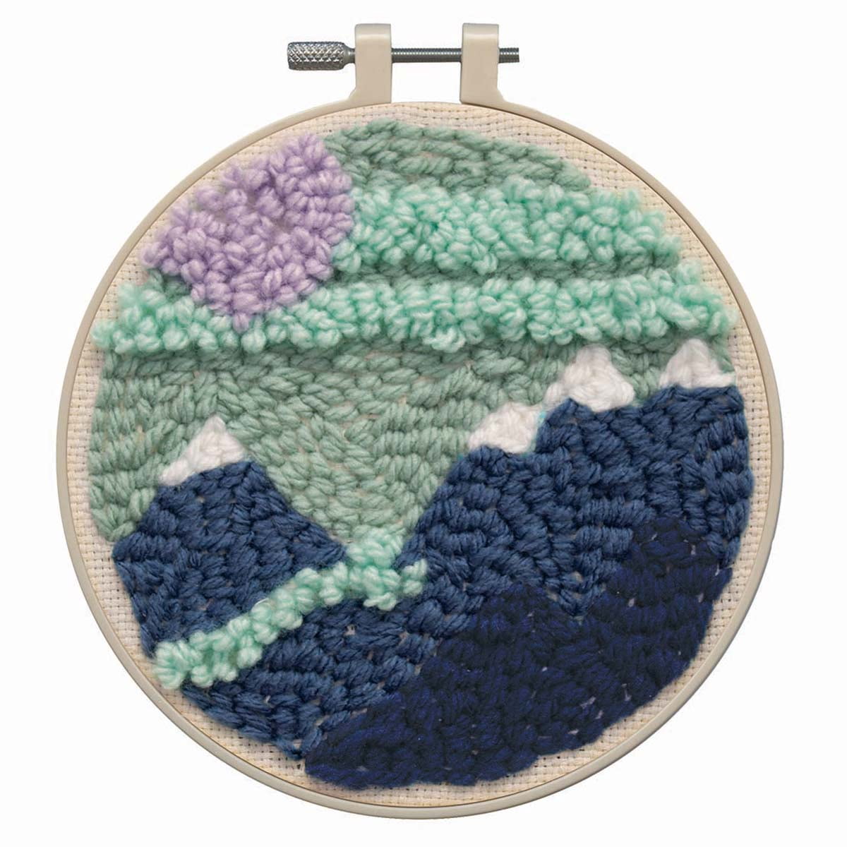 Design Works™ Mountains Hoop Punch Needle Kit - Walmart.com