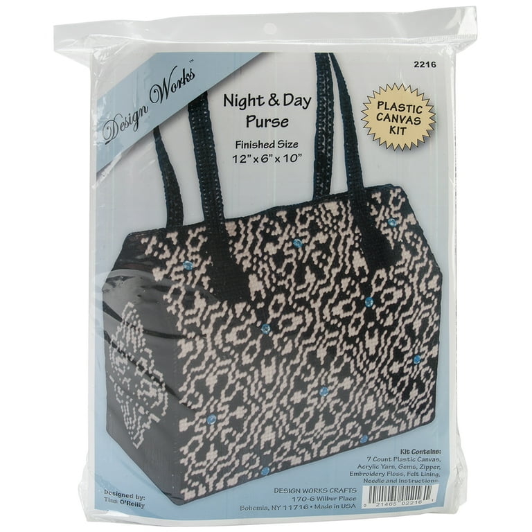 Design Works Plastic Canvas Purse Kit 12