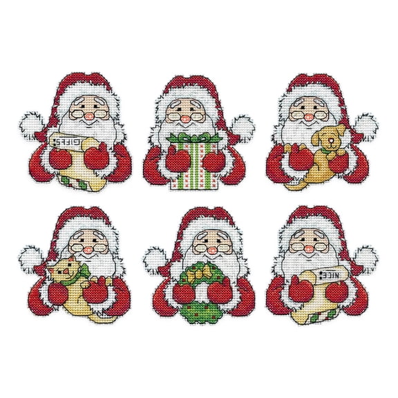 Design Works Presents from Santa Ornament Counted Cross-Stitch Kit