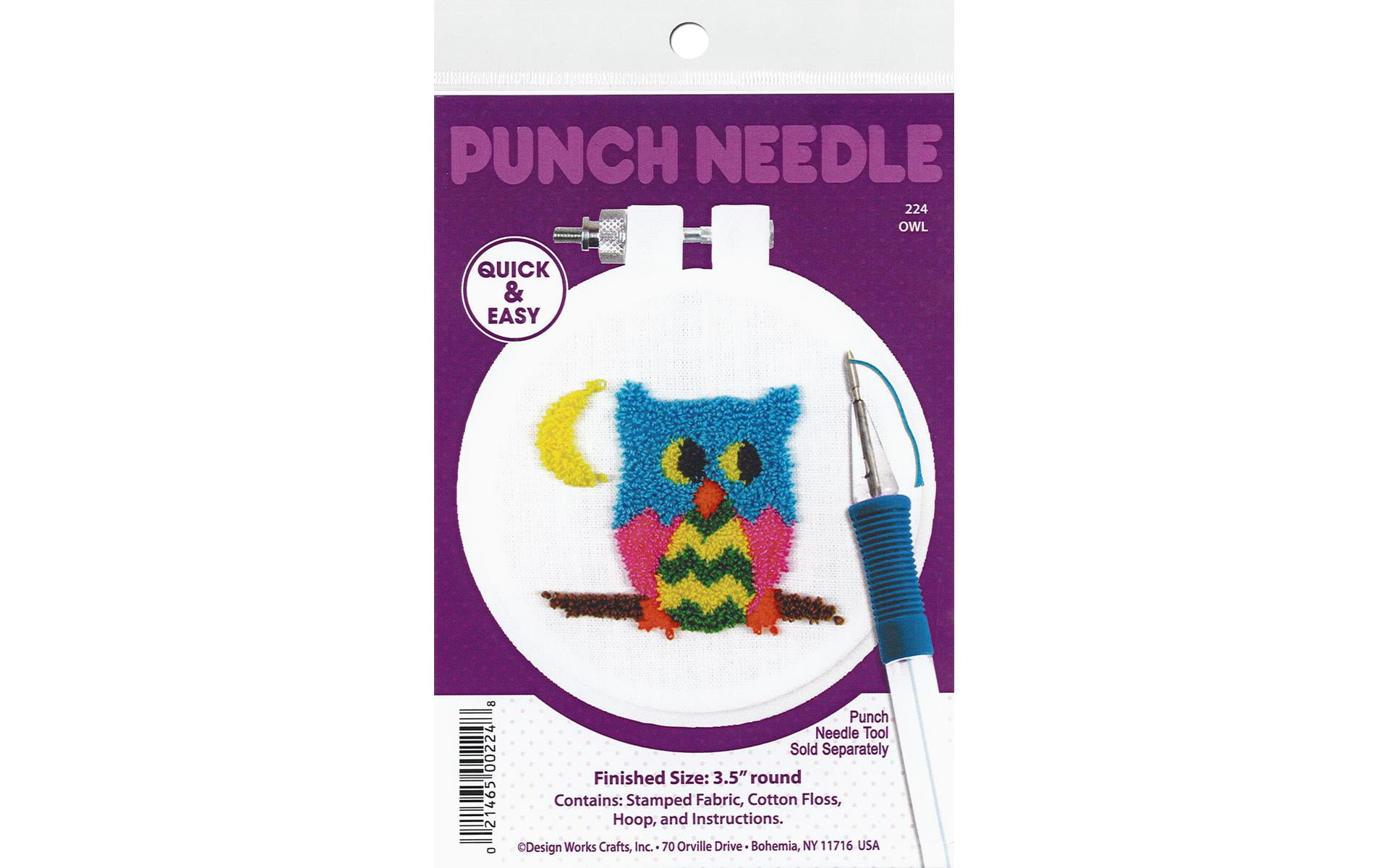 gck116 Punch Needle Kit Owl