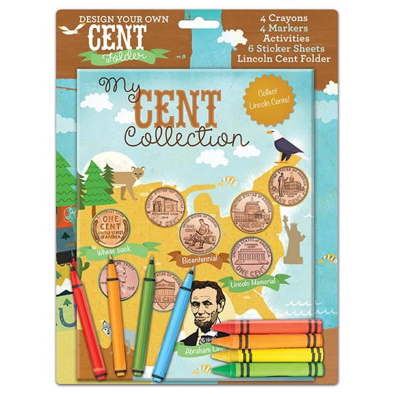 Design Your Own Cent Folder: My Cent Collection, 9780794845353, 0794845355, Hardcover,
