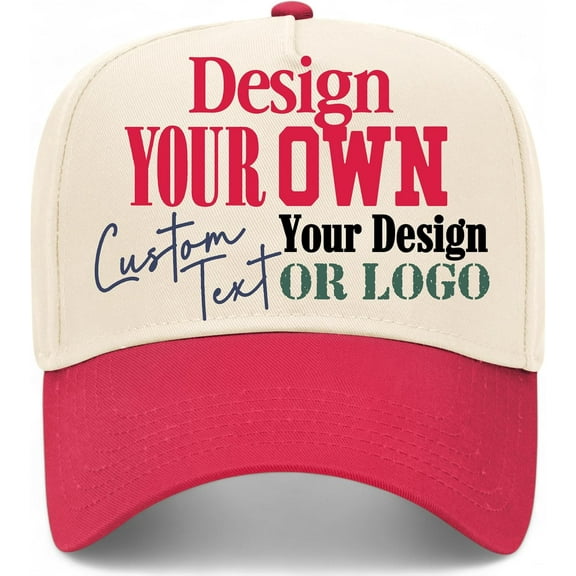 Design Your Own Custom Vintage Trucker Hat | Upload Text, Logo, Or Image | Premium Snapback Baseball Hat For Men & Women Unisex