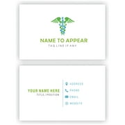 Design Your Own Personalised Business Cards Custom Professional Company Logo Visiting Card- Front and Back