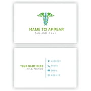 Printtoo Design Your Own Personalized Business Card Stock, Glossy, White, 3.5 x 2, 100 Sheets