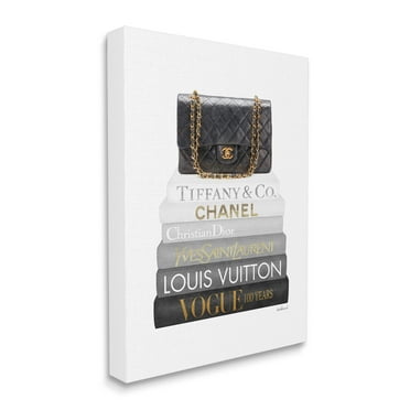Design by Amanda Greenwood Black Glam Purse 30 in x 24 in Painting Canvas Art Print, by Stupell Home Décor
