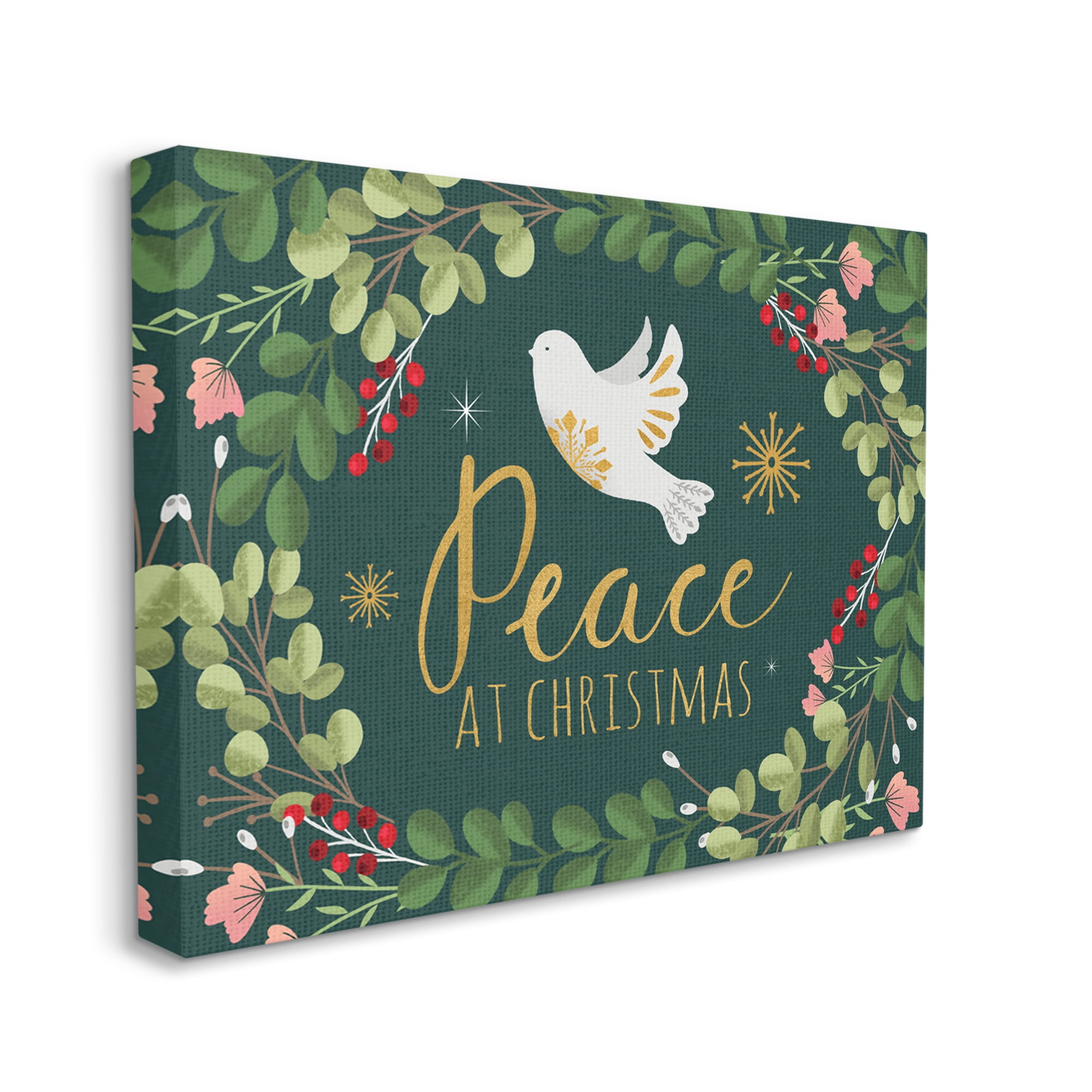 design-by-louise-allen-peace-at-christmas-phrase-white-dove-holiday-holly-40-in-x-30-in-painting-canvas-art-print-by-stupell-home-d-cor-walmart-com