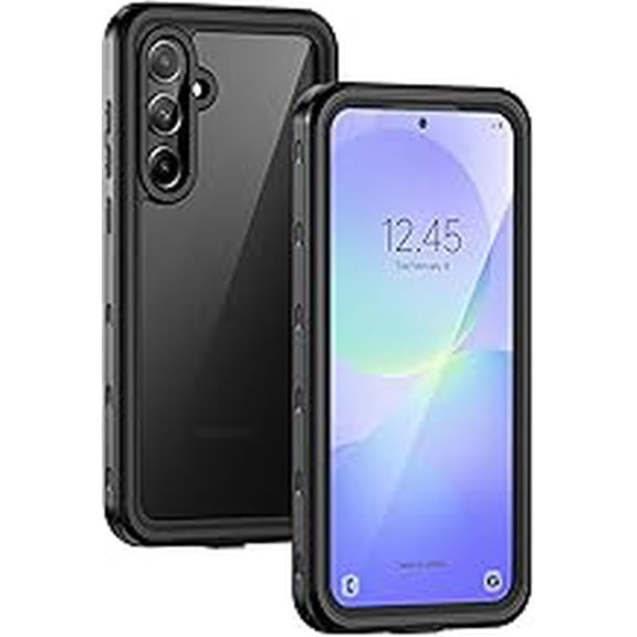 Design for Samsung Galaxy A16 Case Waterproof, Full Body Underwater Dustproof Shockproof Case Built-in Screen Protector - Clear