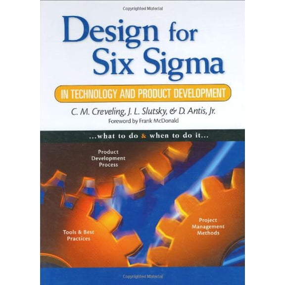 Pre-Owned Design for Six Sigma in Technology and Product Development (Hardcover) 0130092231 9780130092236