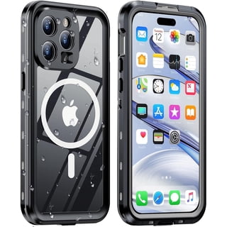 Compatible for iPhone 14 Pro Max Case Waterproof, Full Body Underwater Dustproof Shockproof Case Built-in Screen Protector - Clear