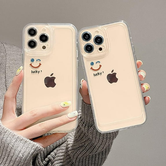 Design for iPhone 14 Pro Max Case Clear, Non-Yellowing Slim Shockproof Protective Phone Bumper Cover, Women Teen Girls Pretty Crystal Clear Phone Cases for iPhone 14 Pro Max, Transparent Black