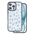 thumbnail image 1 of Design For iPhone 16 Phone Case,Luminous Leopard Pattern Designing,Shockproof Protective Case for Women Girls, Slim Anti-Scratch Skin Feeling Rugged Anti-fall Phone Case Cover,White, 1 of 8