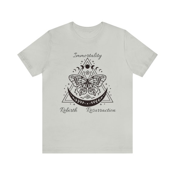 Design of mystical symbol of soul immortality rebirth and resurrection Tee