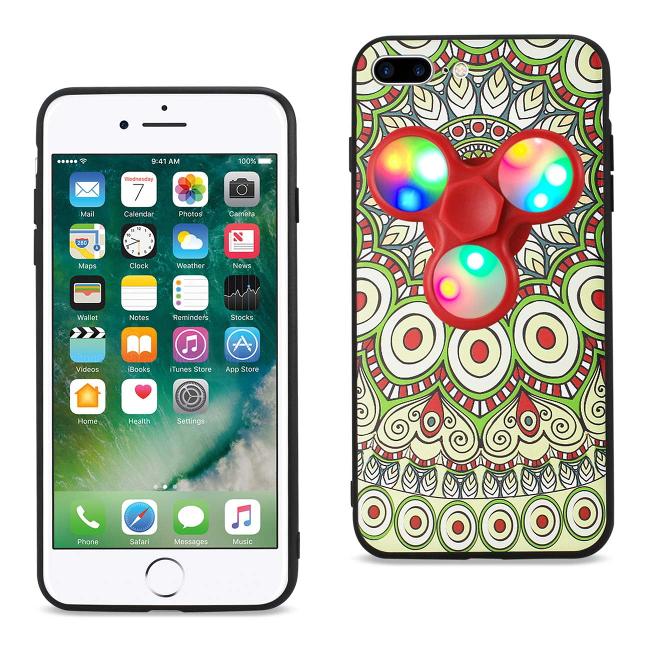 Design the Inspiration of Peacock Iphone 7 Plus 6 Plus 6s Plus