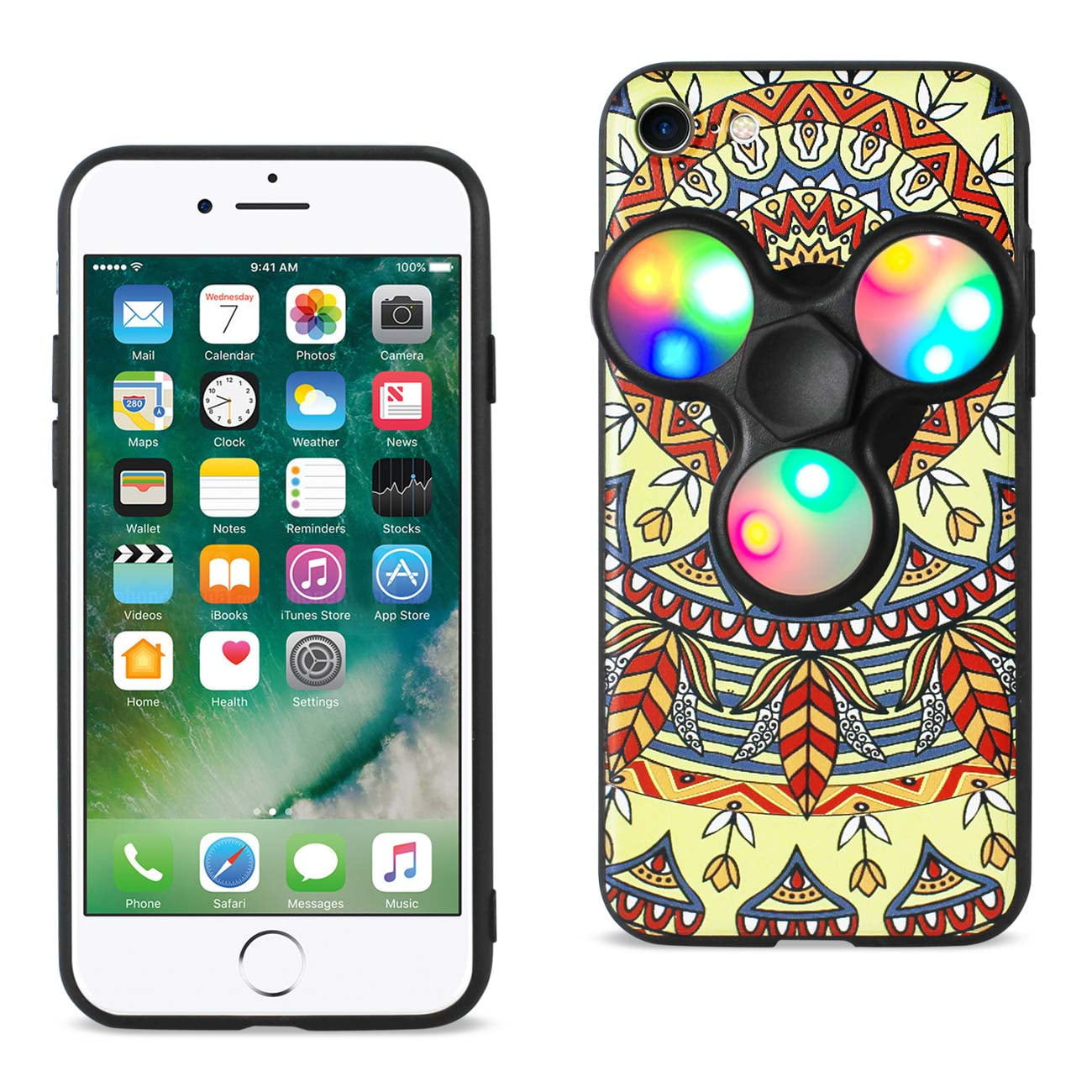 Design the Inspiration of Terre Iphone 7/ 6/ 6s Case with Led