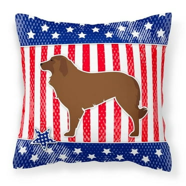 Design with Dog Fabric Decorative Pillow