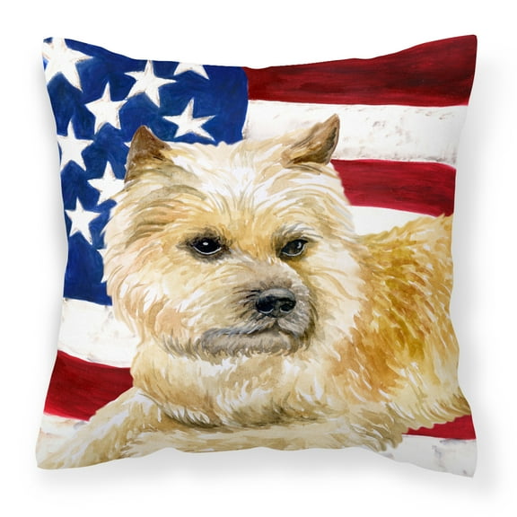 Design with Dog Fabric Decorative Pillow