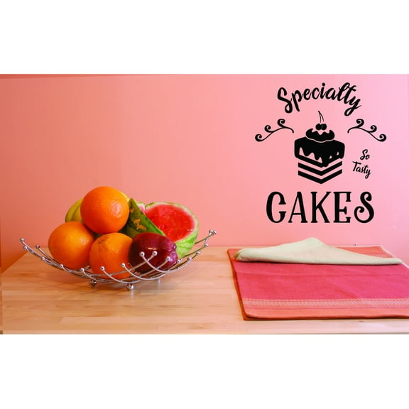 Design with Vinyl Custom Specialty Cake Wall Sticker