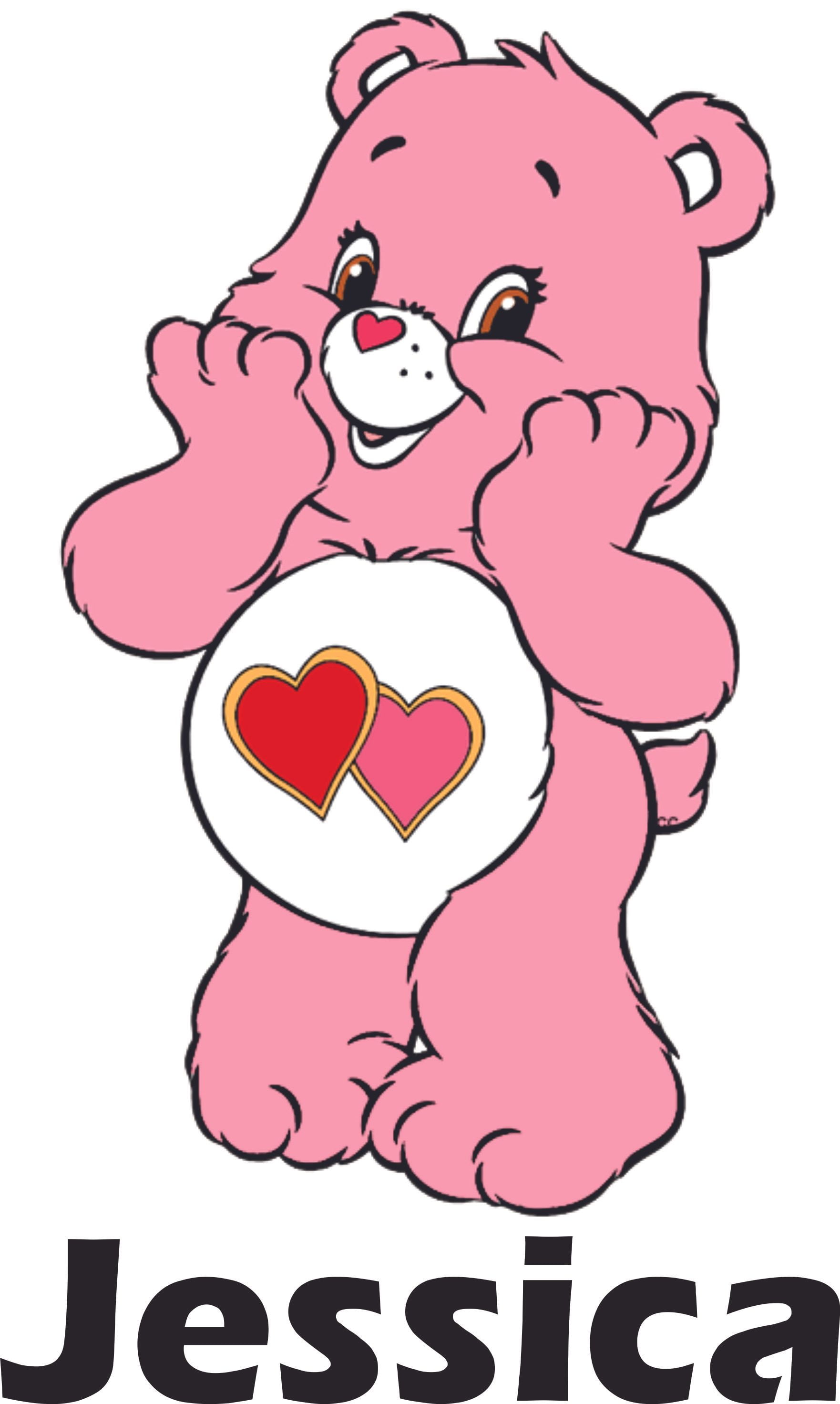Love A Lot Bear Care Bear Cartoons Customized Wall Decal Custom