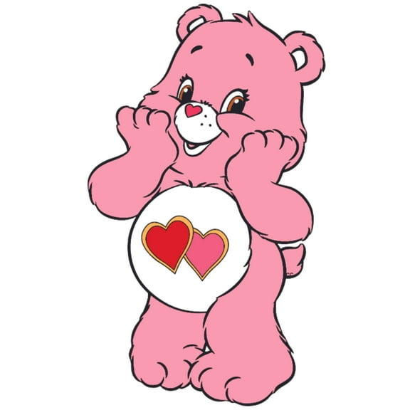 Design with Vinyl Love A Lots Bear Care Bear Cartoon Customized Wall Decal
