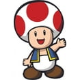 thumbnail image 1 of Design with Vinyl Toad Mushroom Happy Waving Super Mario Bros Arcade Game Wall Sticker, 1 of 2