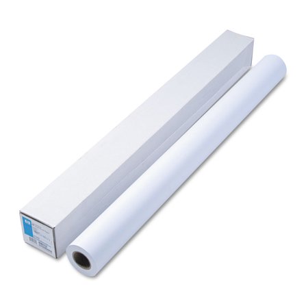 HP Q1398A DesignJet 42 in. x 150 ft. Format Paper for Inkjet Prints - Large White (1-Roll)