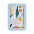 thumbnail image 1 of DesignOvation 4x6 Rounded Basic Light Blue Decorative Tabletop Picture Frame, 1 of 12
