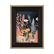 DesignOvation 5x7 Casual Black/Tan Decorative Tabletop Picture Frame