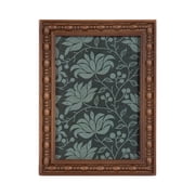 DesignOvation   5x7 Picture Frame   Spindle Dark Walnut Tabletop Photo Frame