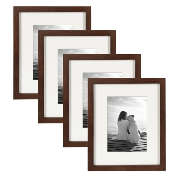 DesignOvation 8 x 10 Satin Gallery Wall Frame 4 Count