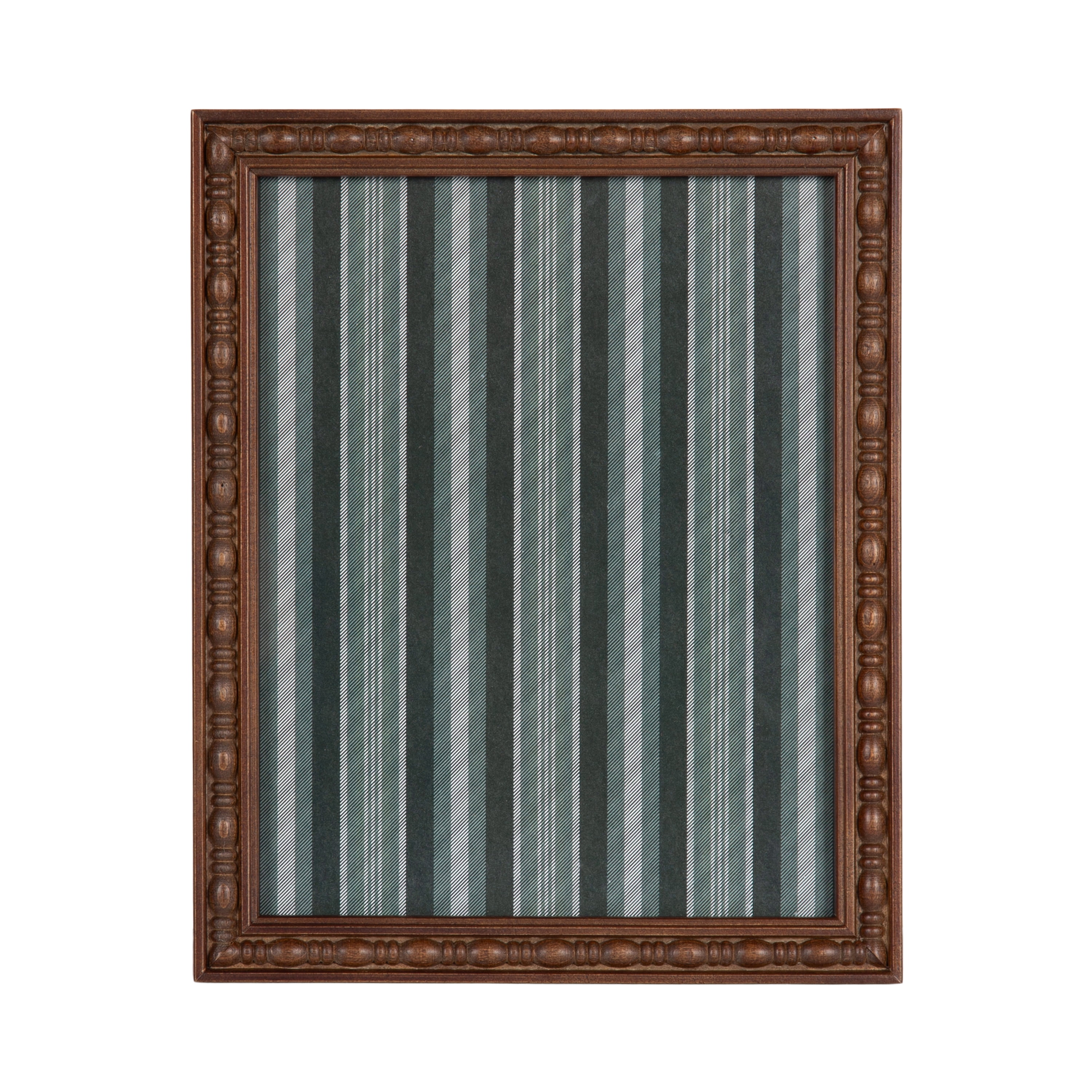 DesignOvation – 8x10 Picture Frame – Spindle Dark Walnut Tabletop Photo Frame