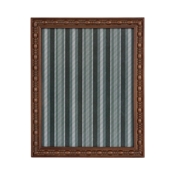 DesignOvation – 8x10 Picture Frame – Spindle Dark Walnut Tabletop Photo Frame