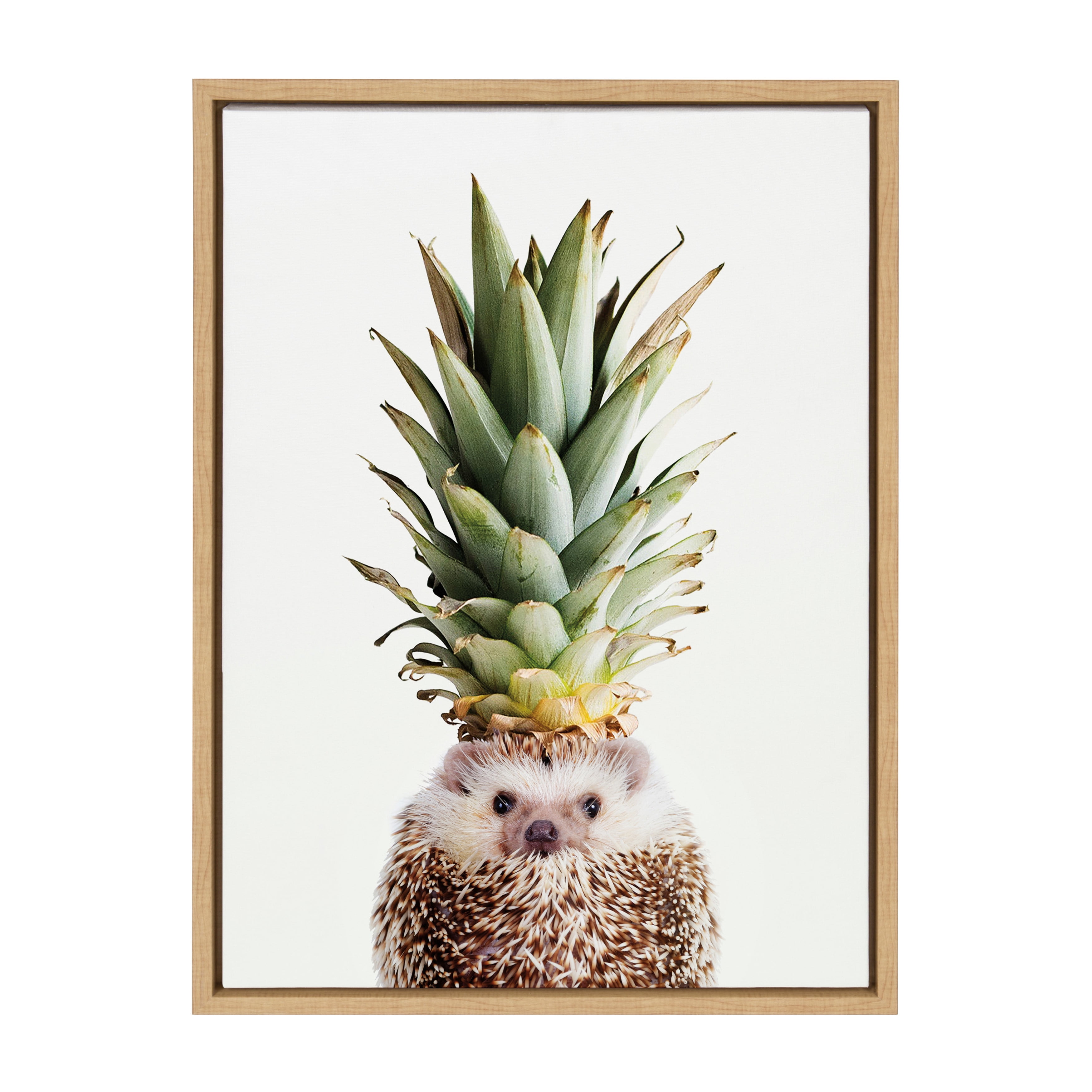 DesignOvation Animals Framed Canvas Art Print, 18" x 1.63"