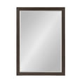 thumbnail image 1 of DesignOvation - Beatrice Framed Decorative Rectangle Wall Mirror, 27 x 39, Walnut Brown, 1 of 6