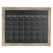 DesignOvation Beatrice Magnetic Chalkboard Monthly Calendar Organization Board