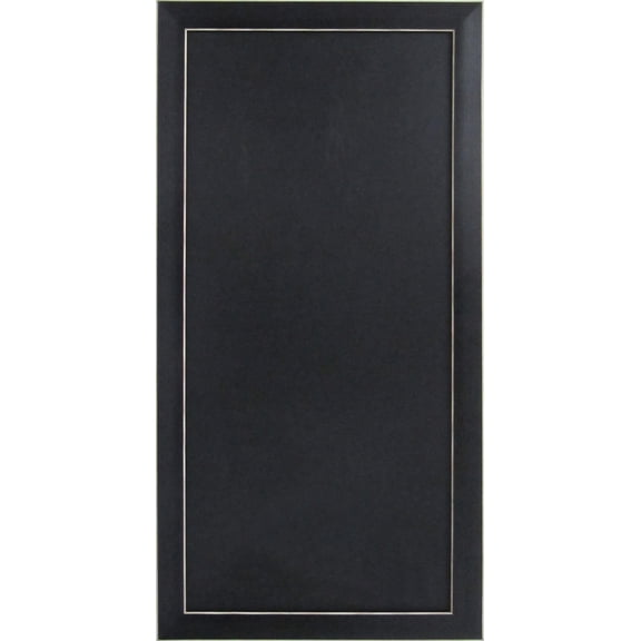 DesignOvation Wyeth Framed Magnetic Chalkboard, Black