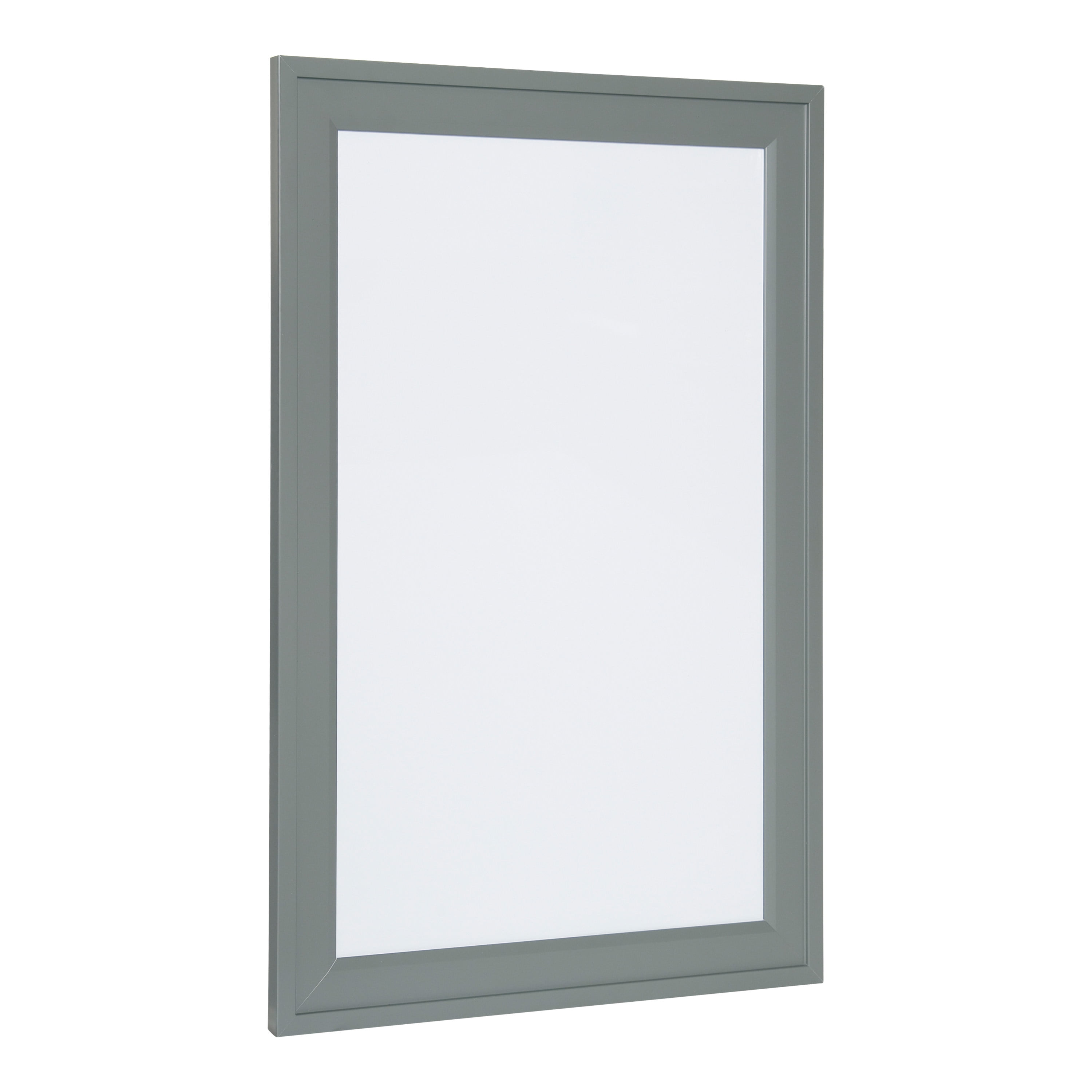 Gray Framed Magnetic Dry Erase Board 18.5x27.5