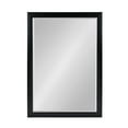 thumbnail image 1 of DesignOvation Bosc Framed Decorative Rectangle Wall Mirror, 27.5x39.5 Black, 1 of 5