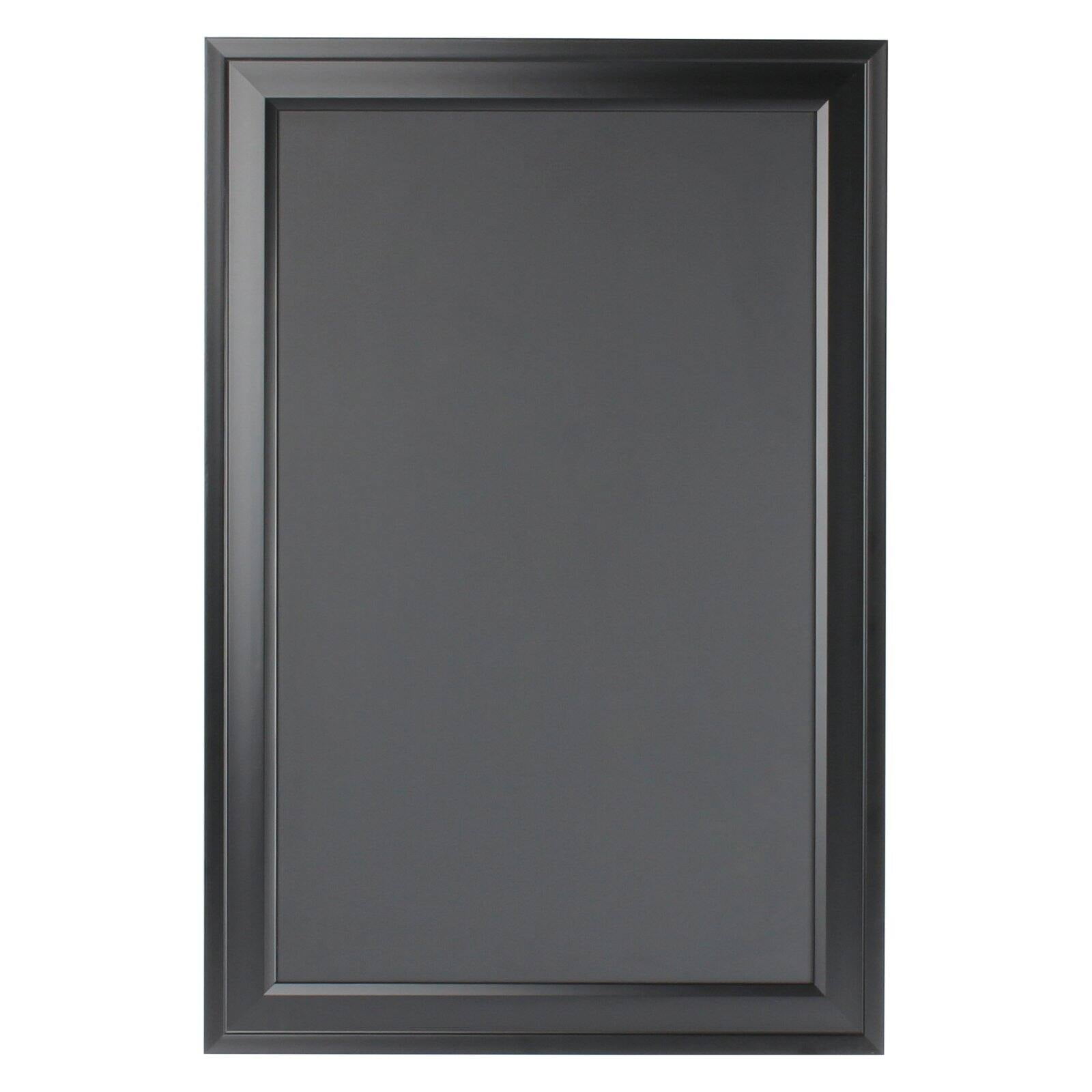Black Framed Magnetic Chalkboard 18.5x27.5