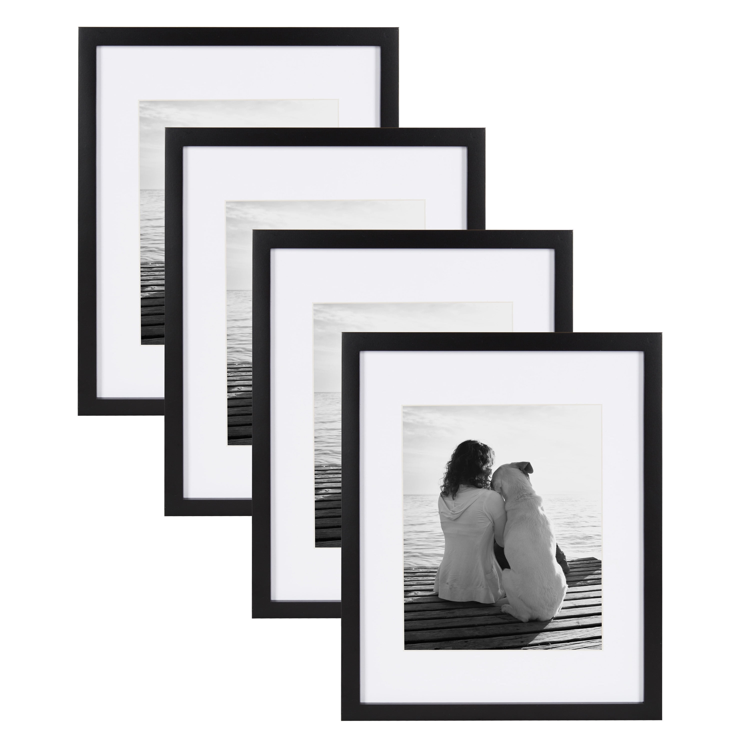 Small Boulevard Set of 11 Individual Wall Photo Frames Wall Decor Set (  Size 4x6, 5x5, 6x8, 8x10 inches )