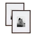 DesignOvation Gallery Wood Photo Frame Set for Customizable Wall