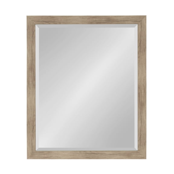 DesignOvation Wall Mirror, Brown