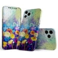 thumbnail image 1 of DesignSkinz Abstract Flower Meadow v2 Full-Body Skin Decal Wrap Cover for iPhone 13 Pro Max, 1 of 9