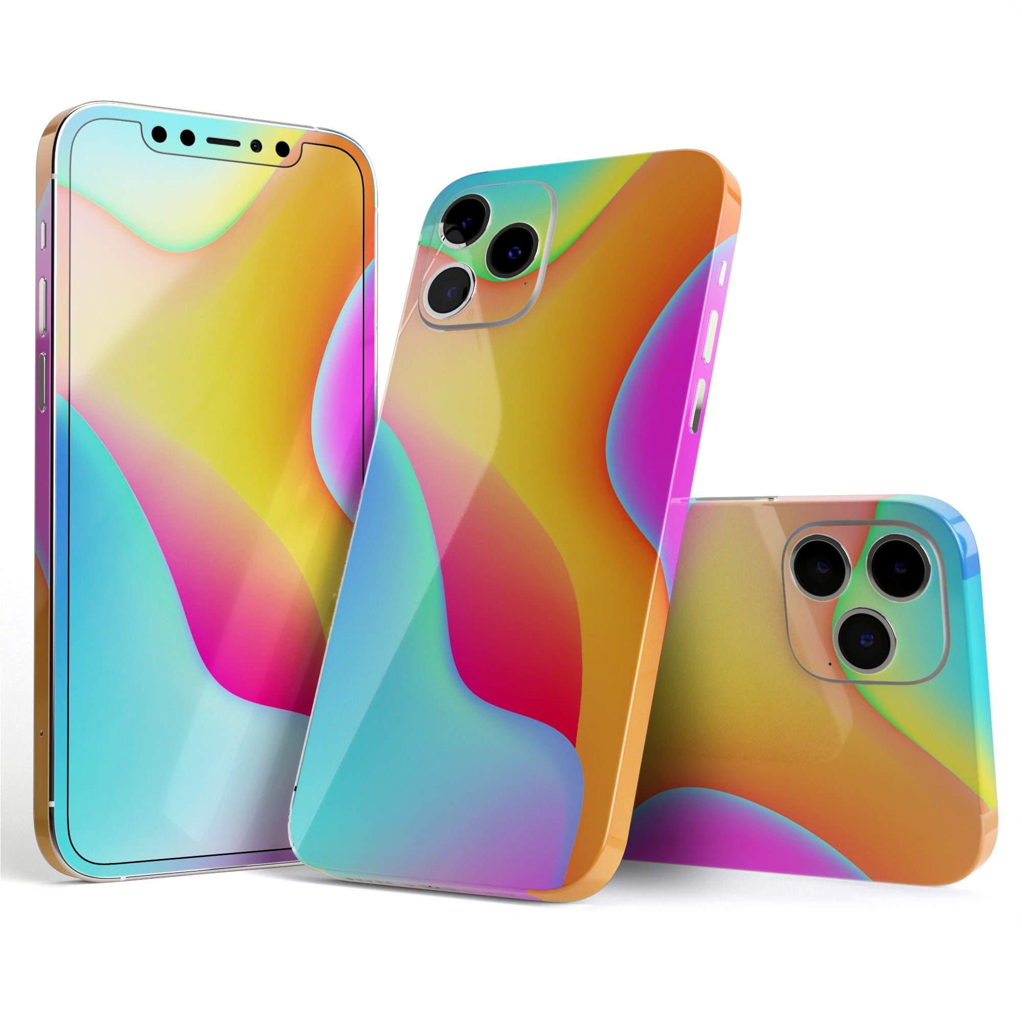 DesignSkinz Abstract Neon Wave V2 FullBody Skin Decal Wrap Cover for