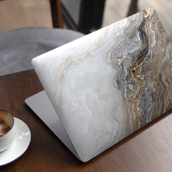 DesignSkinz Agate Marble Slate V5 Full-Body Skin Decal Wrap Cover for MacBook Pro 14" M1/M2/M3 (A2442/A2779/A2992)