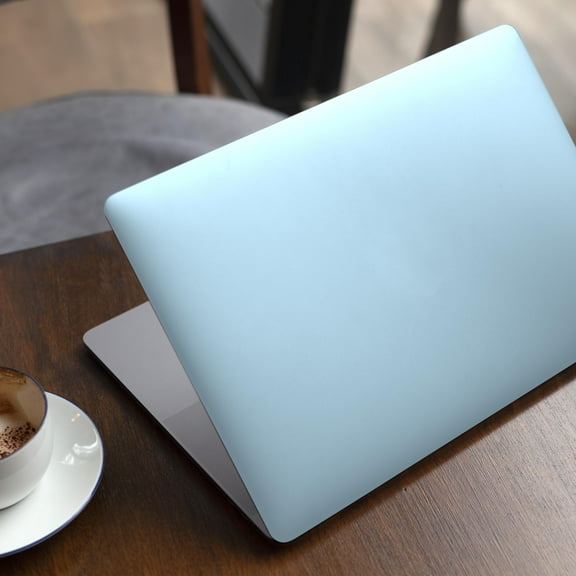 DesignSkinz Baby Blue Pastel Color Full-Body Skin Decal Wrap Cover for MacBook Air 13" M2/M3 (A2681/A3113)