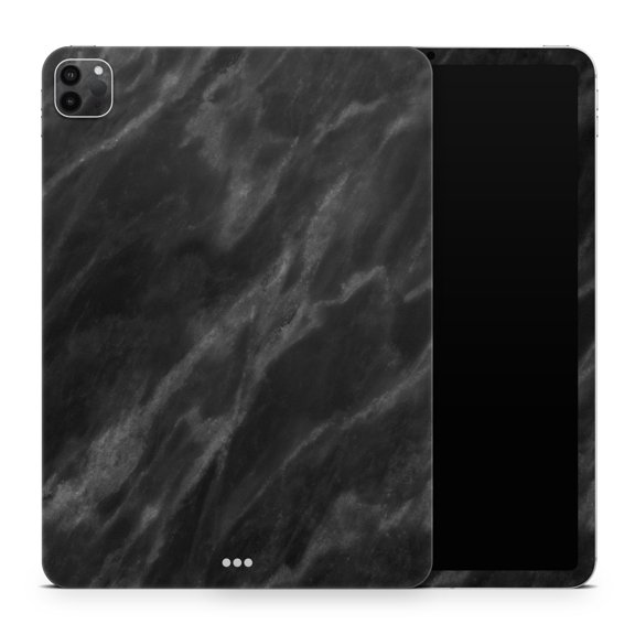DesignSkinz Black Marble Surface Full-Body Skin Decal Wrap Cover for iPad Pro 12.9” 2nd Gen (A1670/A1671)